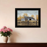 A Casual Conversation 4 Black Framed Print Wall Art - Homeroots - Flyclothing LLC