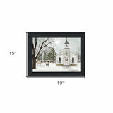 I Heard the Bells on Christmas 2 Black Framed Print Wall Art - Homeroots - Flyclothing LLC