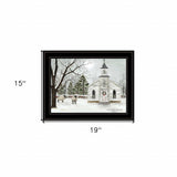 I Heard the Bells on Christmas 3 Black Framed Print Wall Art - Homeroots - Flyclothing LLC