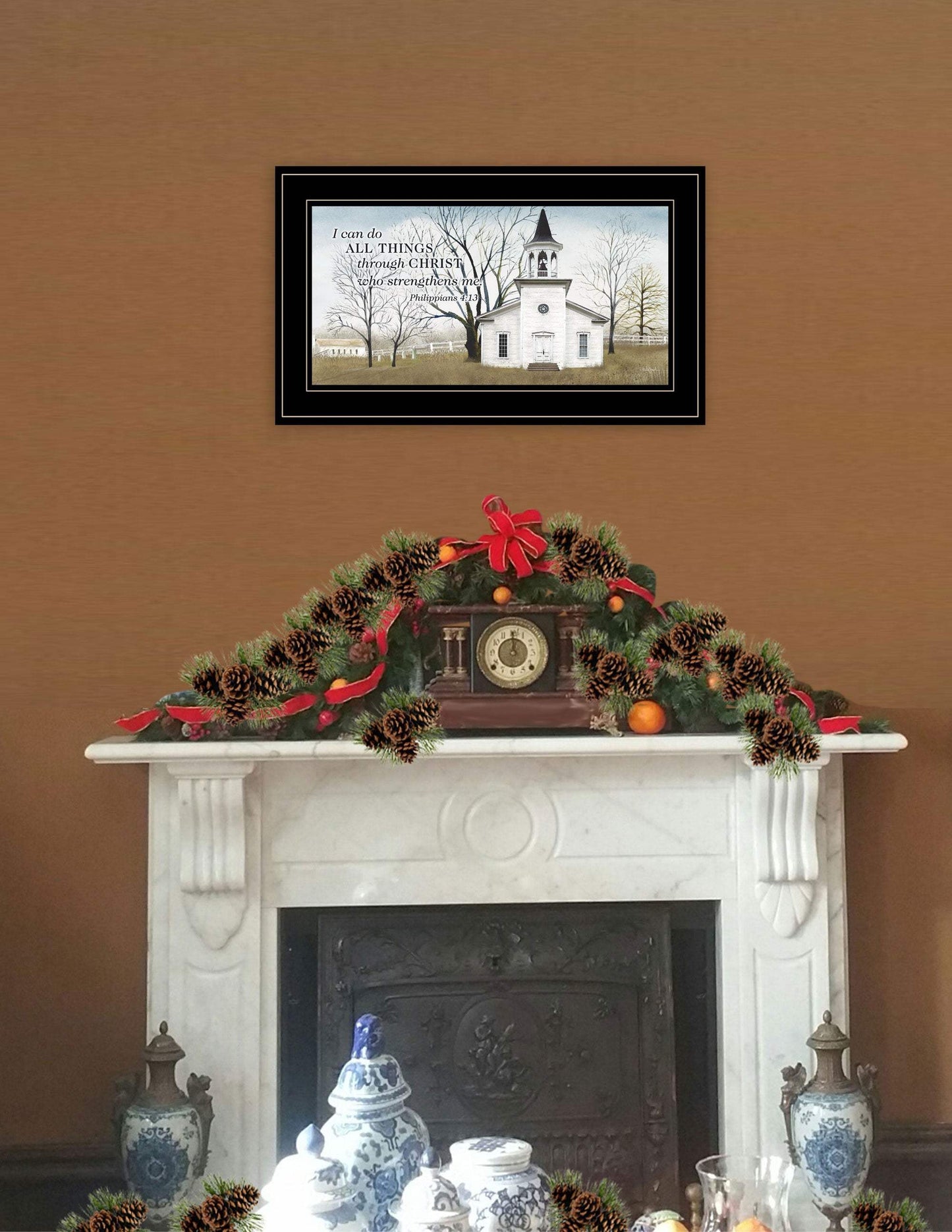 I Can Do All Things 4 Black Framed Print Wall Art - Homeroots - Flyclothing LLC