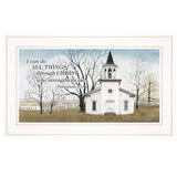 Amazing Grace 4 White Framed Print Wall Art - Homeroots - Flyclothing LLC