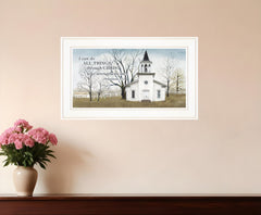 Amazing Grace 4 White Framed Print Wall Art - Homeroots