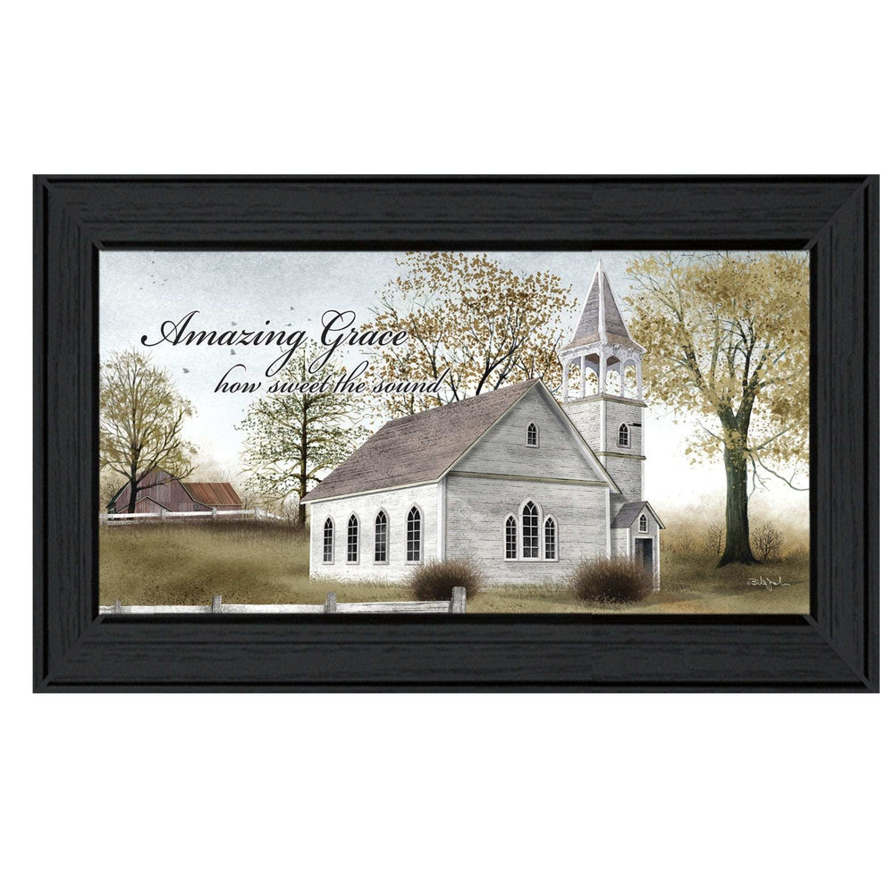 Amazing Grace 5 Black Framed Print Wall Art - Homeroots - Flyclothing LLC