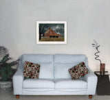 Dark and Stormy Night 2 White Framed Print Wall Art - Homeroots - Flyclothing LLC