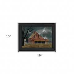 Dark and Stormy Night 3 Black Framed Print Wall Art - Homeroots