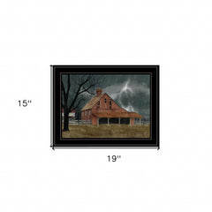 Dark and Stormy Night 4 Black Framed Print Wall Art - Homeroots