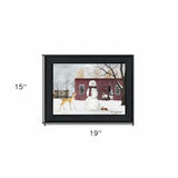 The Friendly Beasts 3 Black Framed Print Wall Art - Homeroots - Flyclothing LLC