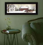 Christmas Trees for Sale 3 Black Framed Print Wall Art - Homeroots