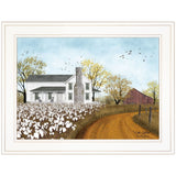 High Cotton 1 White Framed Print Wall Art - Homeroots