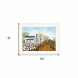 High Cotton 1 White Framed Print Wall Art - Homeroots - Flyclothing LLC