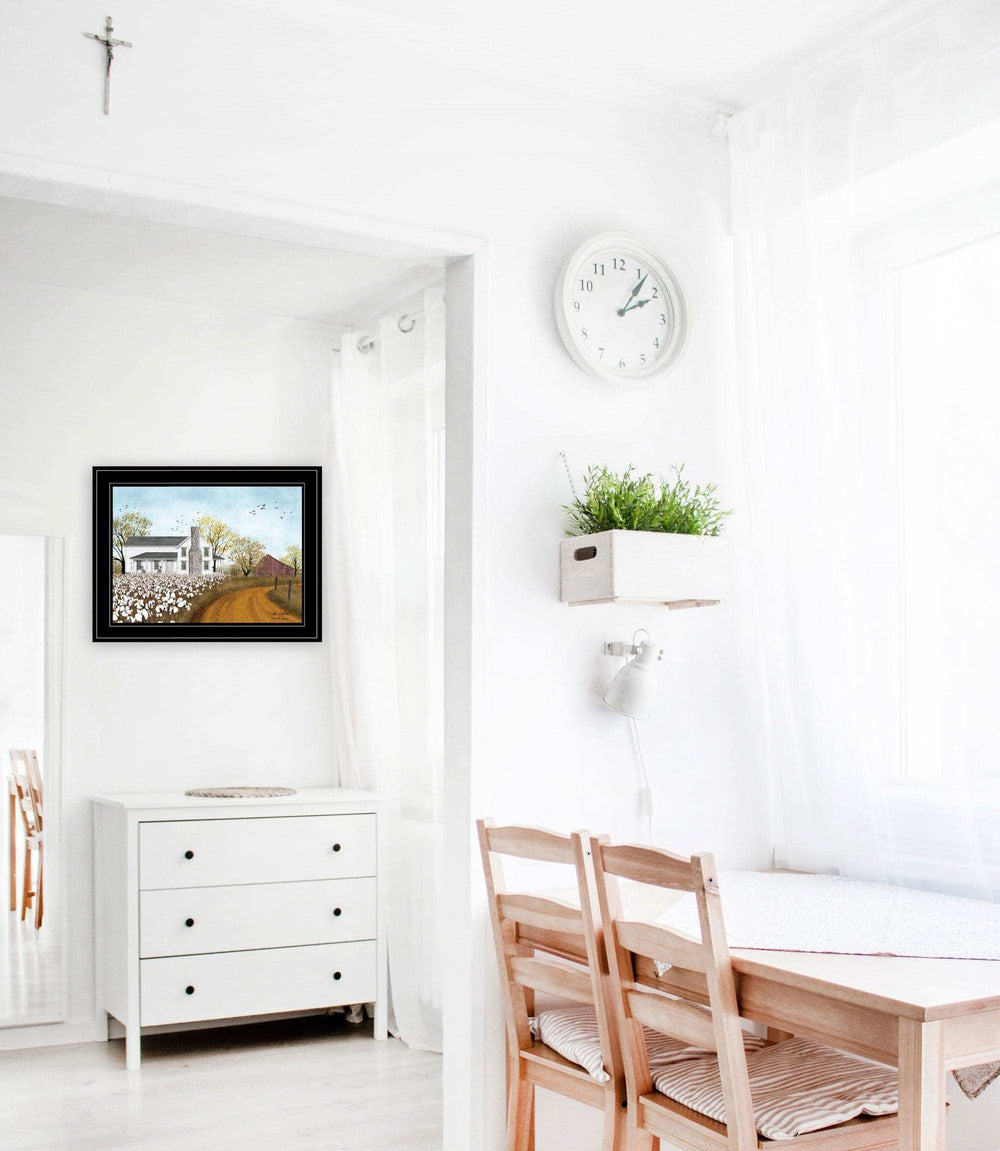 High Cotton 2 Black Framed Print Wall Art - Homeroots - Flyclothing LLC