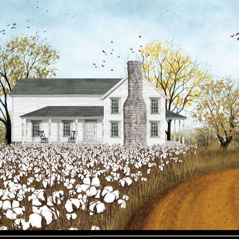 High Cotton 2 Black Framed Print Wall Art - Homeroots