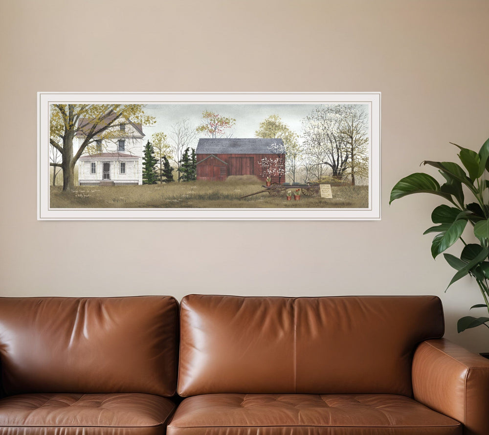 Spring Flowers for Sale 6 White Framed Print Wall Art - Homeroots