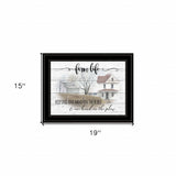 Farm Life 6 Black Framed Print Wall Art - Homeroots - Flyclothing LLC