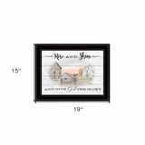 Rise And Shine 8 Black Framed Print Wall Art - Homeroots - Flyclothing LLC