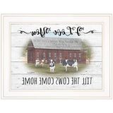 I Love You till the Cows Come Home 1 White Framed Print Wall Art - Homeroots - Flyclothing LLC