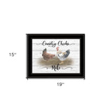 Country Chicks Rule 3 Black Framed Print Wall Art - Homeroots - Flyclothing LLC