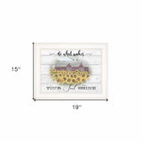 Do What Makes Your Soul Shine 1 White Framed Print Wall Art - Homeroots - Flyclothing LLC