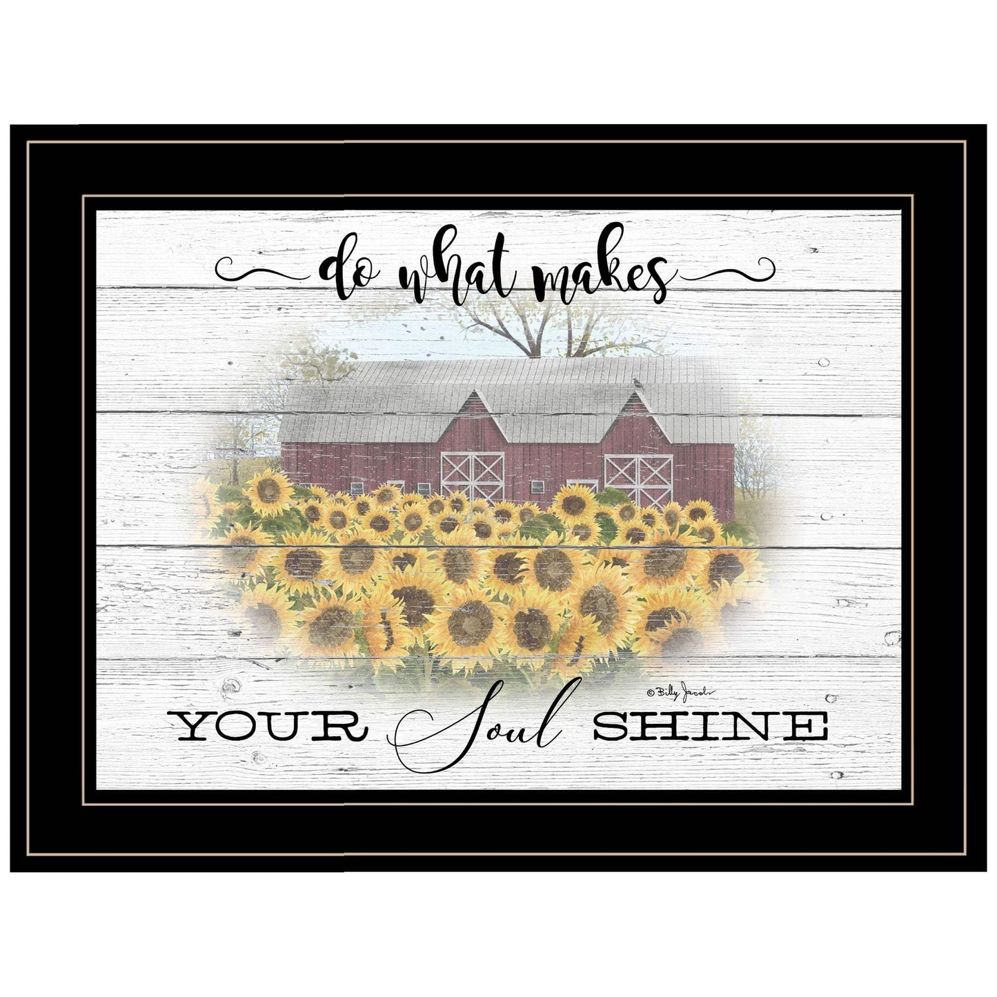 Do What Makes Your Soul Shine 2 Black Framed Print Wall Art - Homeroots - Flyclothing LLC