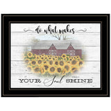 Do What Makes Your Soul Shine 2 Black Framed Print Wall Art - Homeroots - Flyclothing LLC