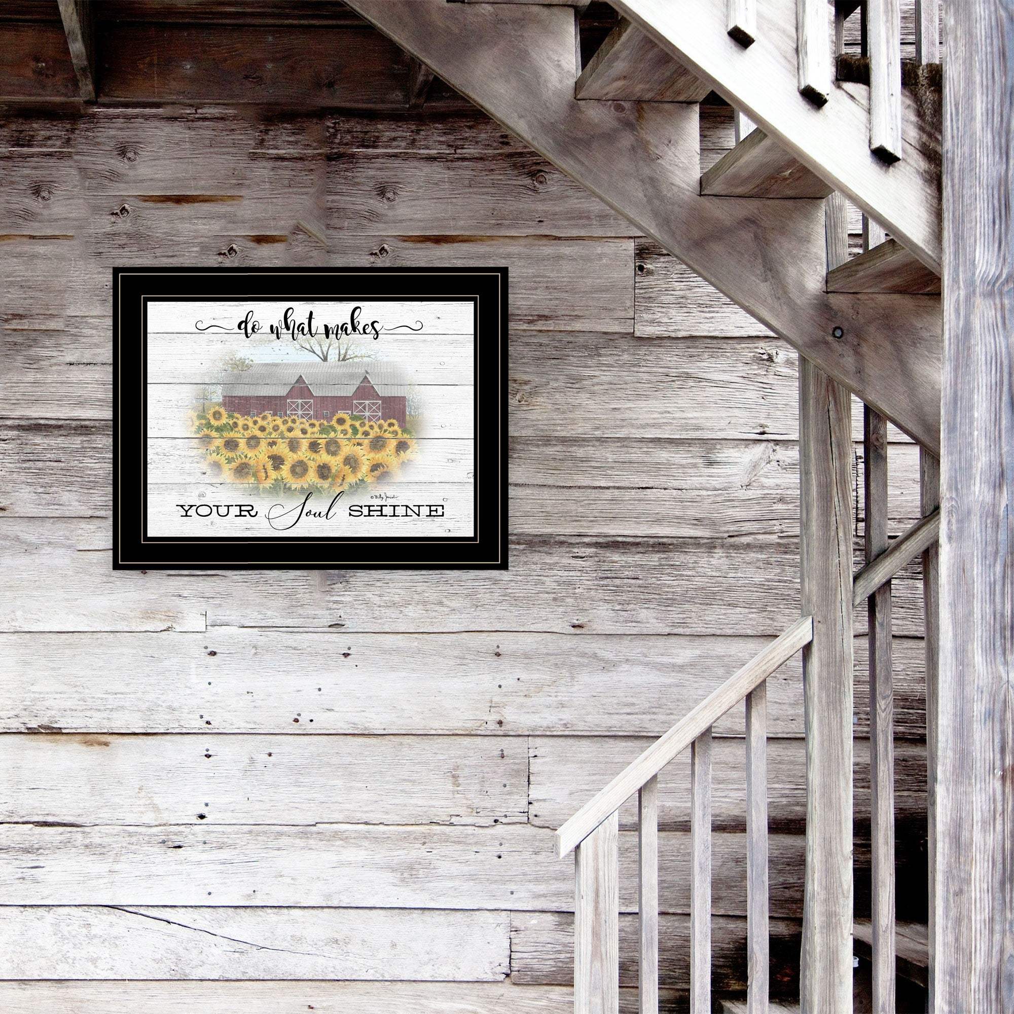 Do What Makes Your Soul Shine 2 Black Framed Print Wall Art - Homeroots - Flyclothing LLC