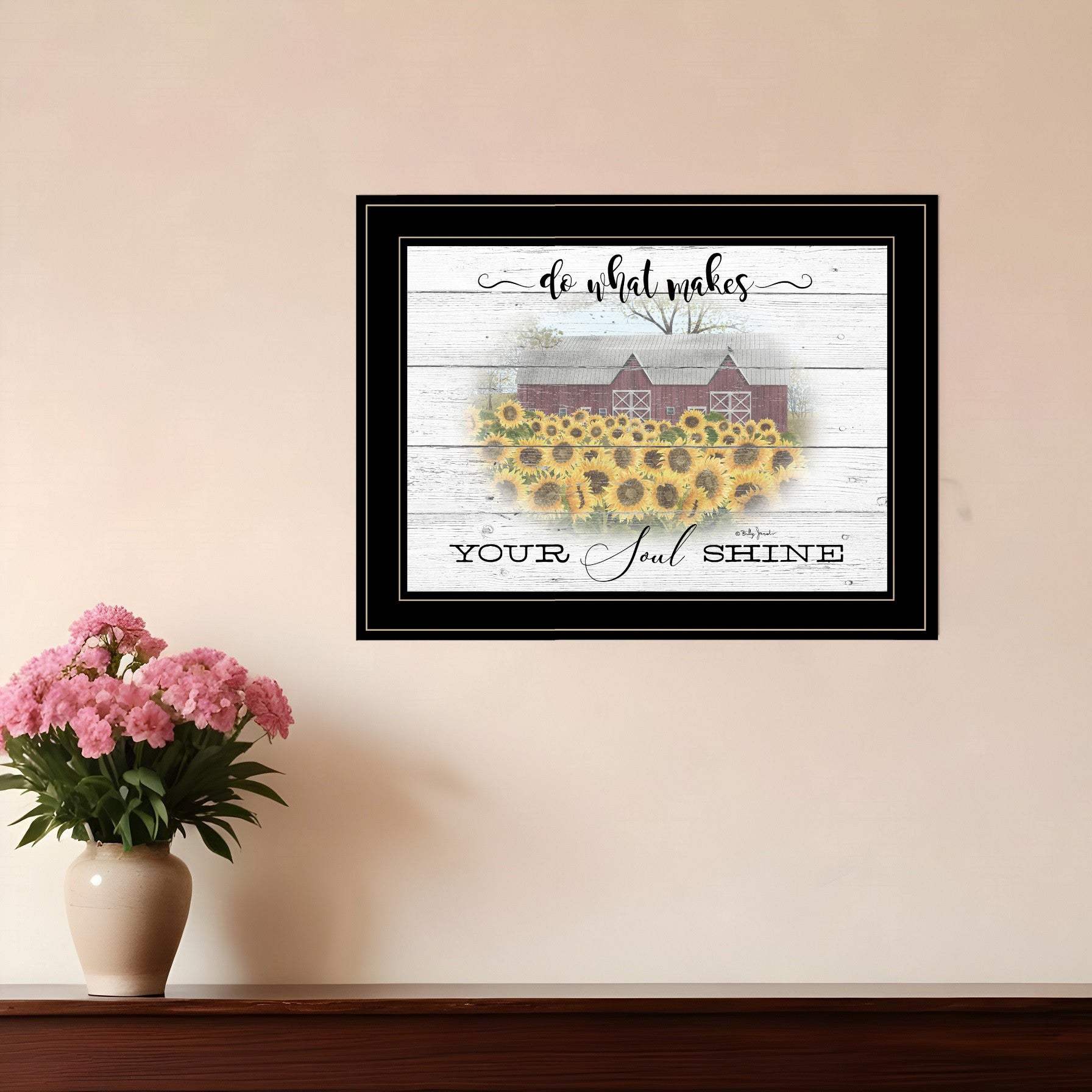 Do What Makes Your Soul Shine 2 Black Framed Print Wall Art - Homeroots - Flyclothing LLC