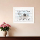 Winds Of Change Windmill on the Farm White Framed Print Wall Art - Homeroots - Flyclothing LLC