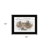 Love Will Always Lead You Home Farmhouse Black Framed Print Wall Art - Homeroots - Flyclothing LLC