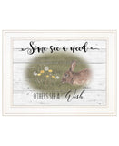 Some See A Weed 1 White Framed Print Wall Art - Homeroots