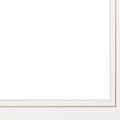 Some See A Weed 1 White Framed Print Wall Art