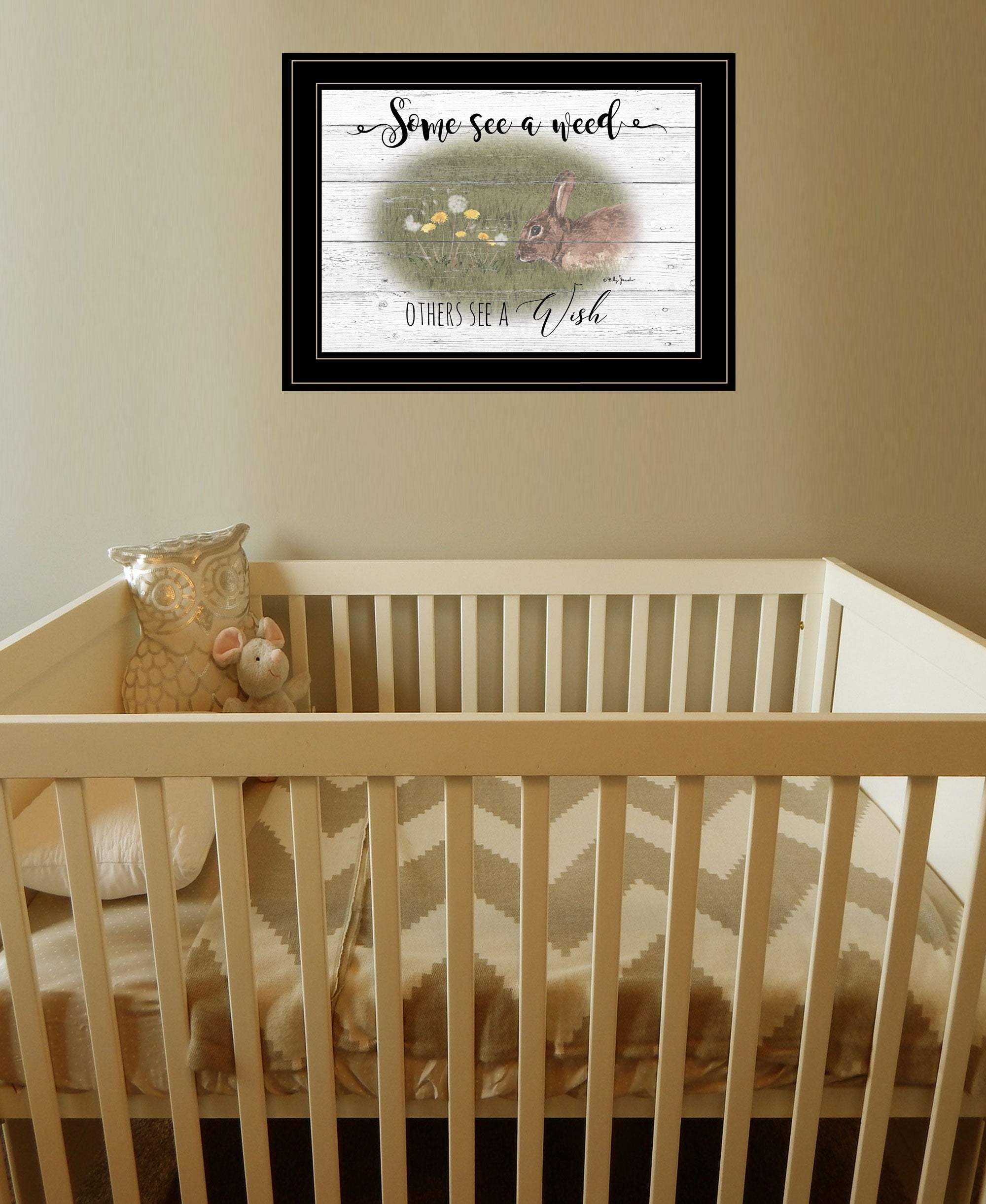 Some See A Weed 2 Black Framed Print Wall Art - Homeroots - Flyclothing LLC