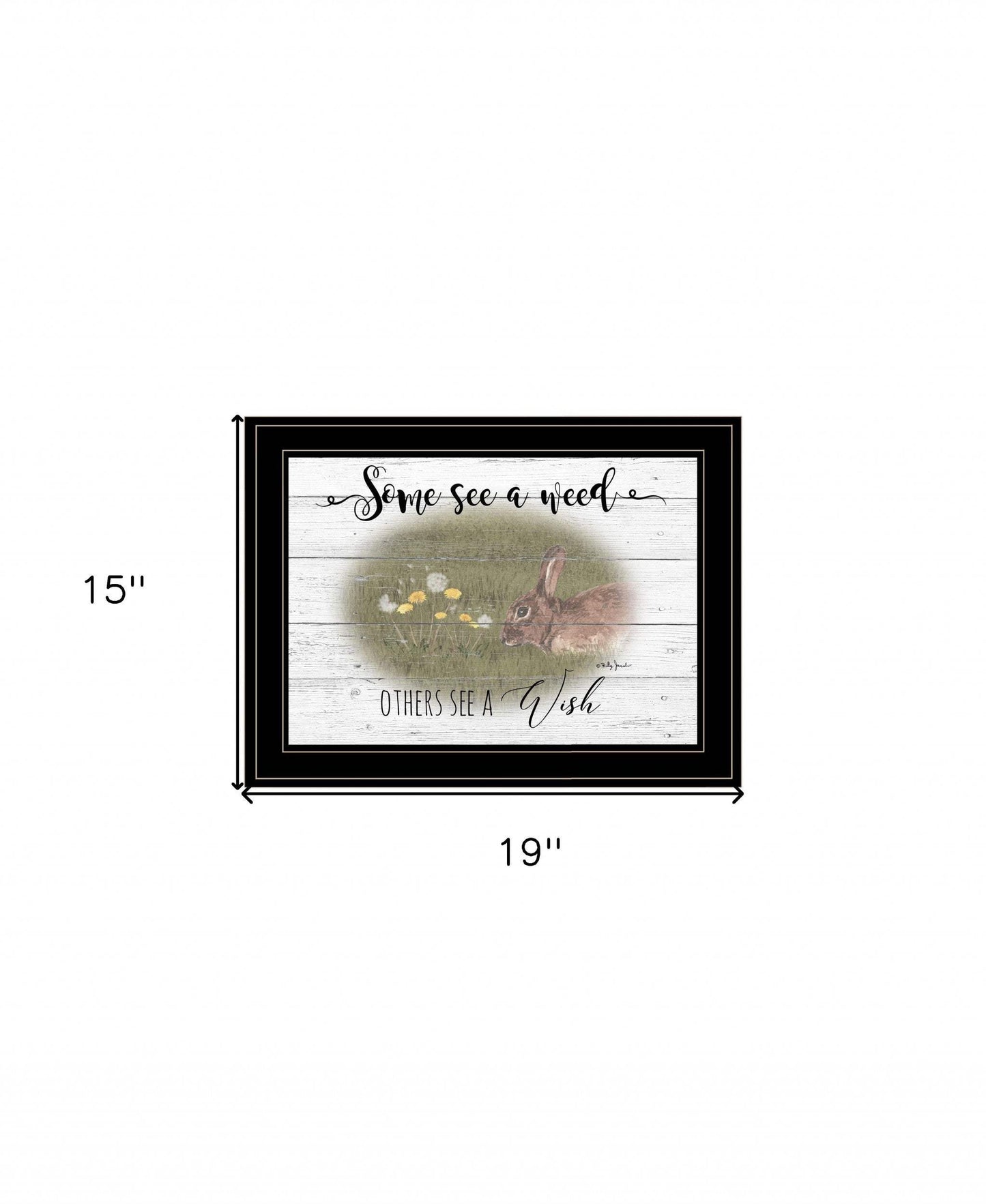 Some See A Weed 2 Black Framed Print Wall Art - Homeroots - Flyclothing LLC