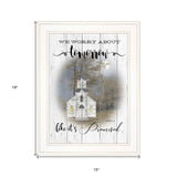 Tomorrow 1 White Framed Print Wall Art - Homeroots - Flyclothing LLC