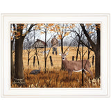 Unaware 1 White Framed Print Wall Art - Homeroots