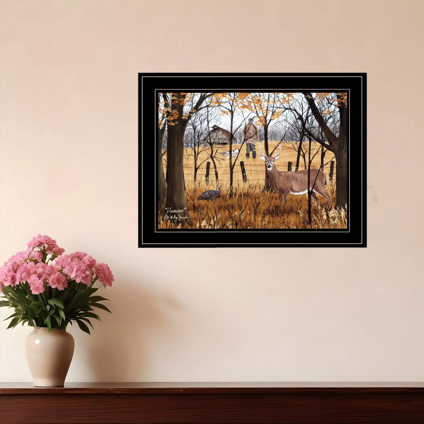 Unaware 2 Black Framed Print Wall Art - Homeroots - Flyclothing LLC