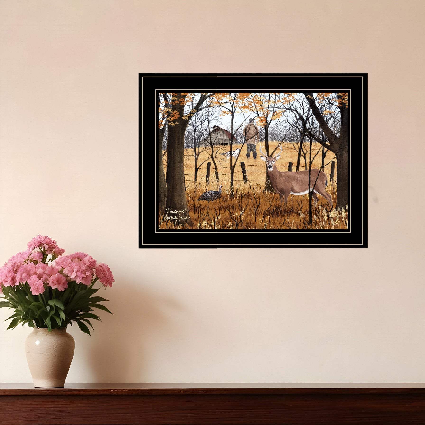 Unaware 2 Black Framed Print Wall Art - Homeroots - Flyclothing LLC