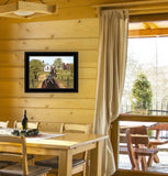 Amish on Sunday Drive 2 Black Framed Print Wall Art - Homeroots - Flyclothing LLC