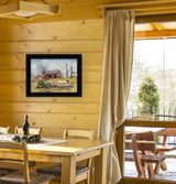 Hayride 2 Black Framed Print Wall Art - Homeroots - Flyclothing LLC