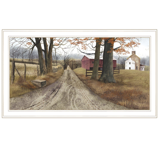 The Road Home 8 White Framed Print Wall Art - Homeroots