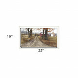 The Road Home 8 White Framed Print Wall Art - Homeroots - Flyclothing LLC