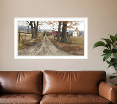 The Road Home 8 White Framed Print Wall Art - Homeroots