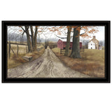 The Road Home 9 Black Framed Print Wall Art - Homeroots