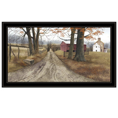 The Road Home 9 Black Framed Print Wall Art - Homeroots