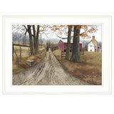 The Road Home 1 White Framed Print Wall Art - Homeroots