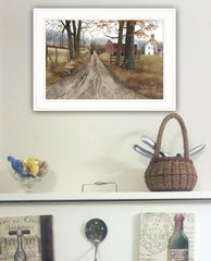 The Road Home 1 White Framed Print Wall Art - Homeroots