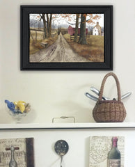 The Road Home 2 Black Framed Print Wall Art - Homeroots