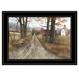 The Road Home 3 Black Framed Print Wall Art - Homeroots