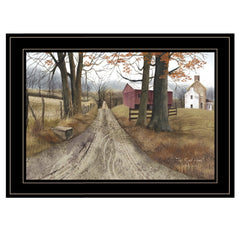 The Road Home 3 Black Framed Print Wall Art - Homeroots
