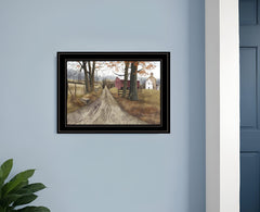 The Road Home 3 Black Framed Print Wall Art - Homeroots