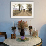 Headin Home 1 White Framed Print Wall Art - Homeroots - Flyclothing LLC